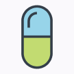 Icon of pill supplement that may be taken for TIO